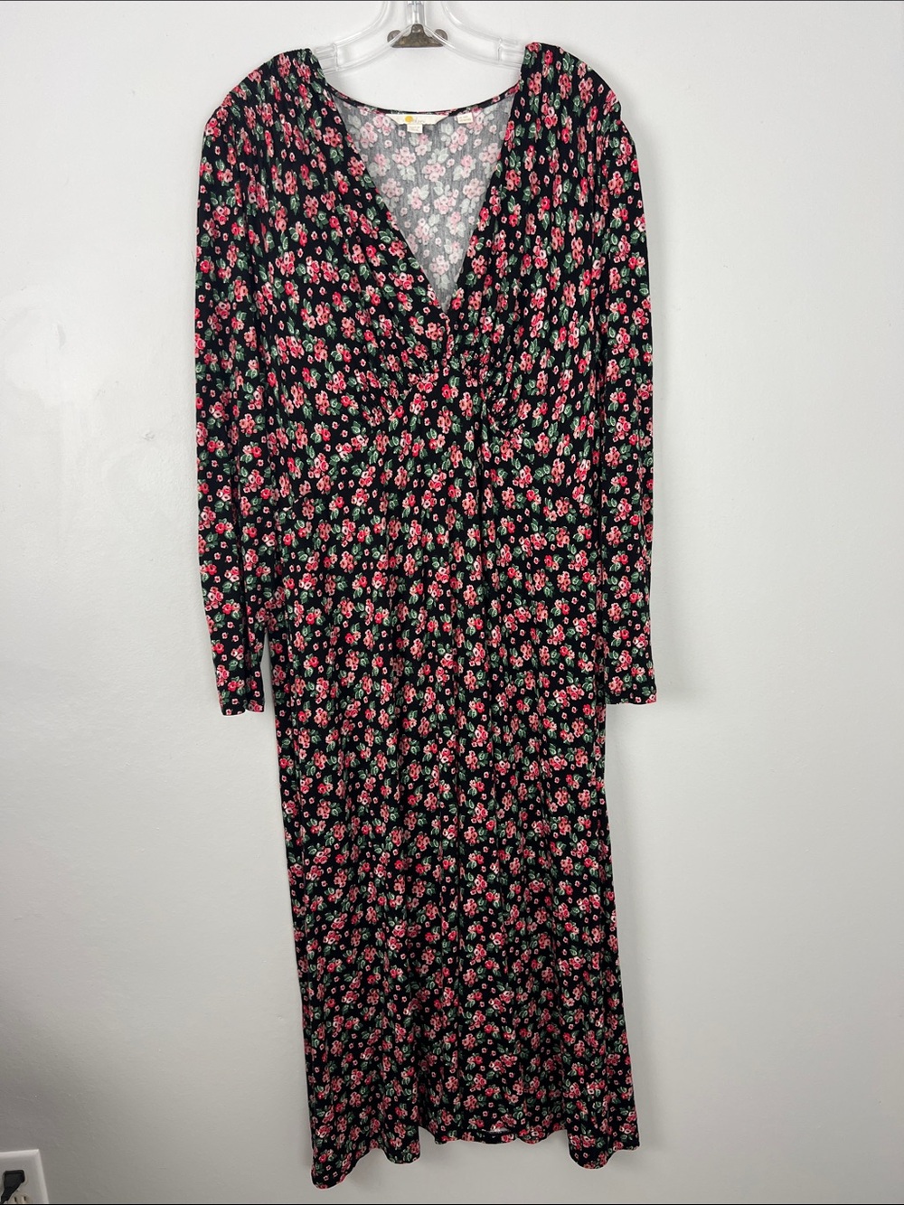 Boden Floral Jersey Tea Maxi Dress